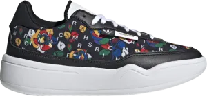 Adidas Rich Mnisi x Wmns Her Court 'Roses - Black' sneakers, black