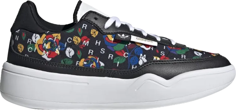 Adidas Rich Mnisi x Wmns Her Court 'Roses - Black' sneakers, black