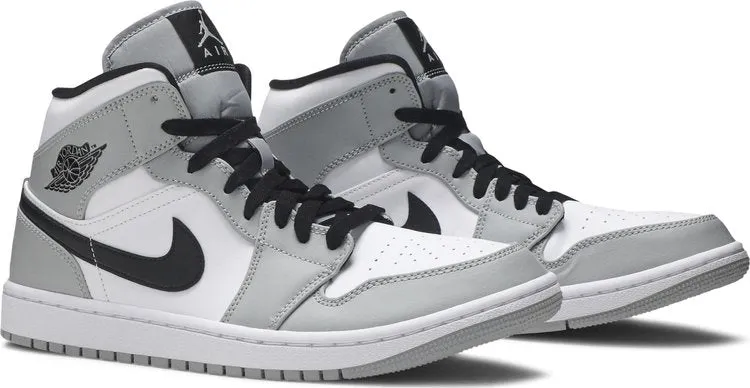 Air Jordan 1 Mid Smoke Gray Sneakers