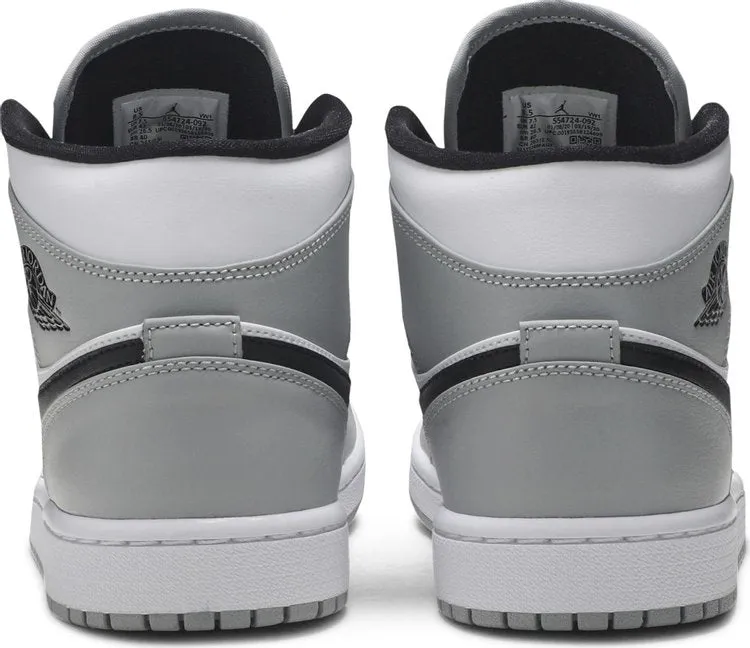 Air Jordan 1 Mid Smoke Gray Sneakers