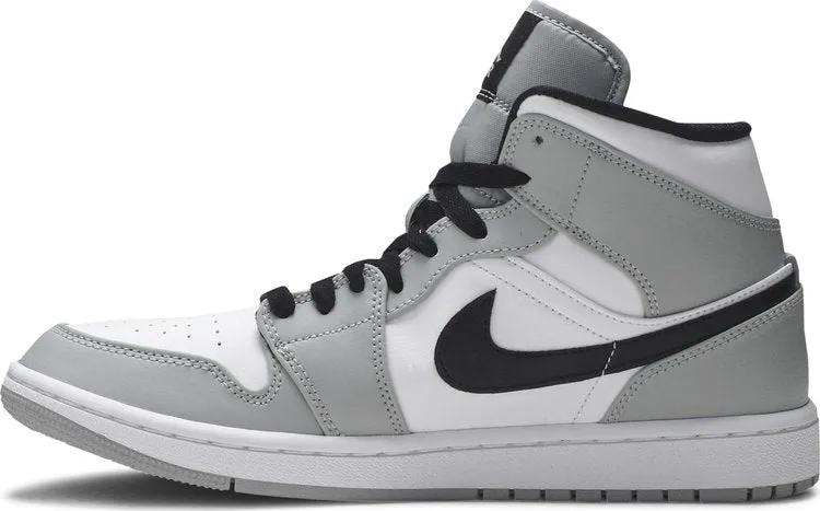 Air Jordan 1 Mid Smoke Gray Sneakers