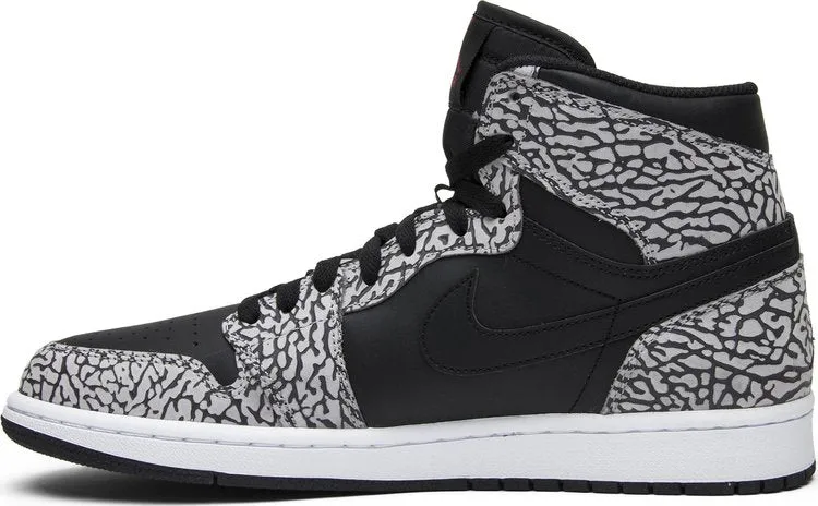 Air Jordan 1 Retro High Black Elephant sneakers, black