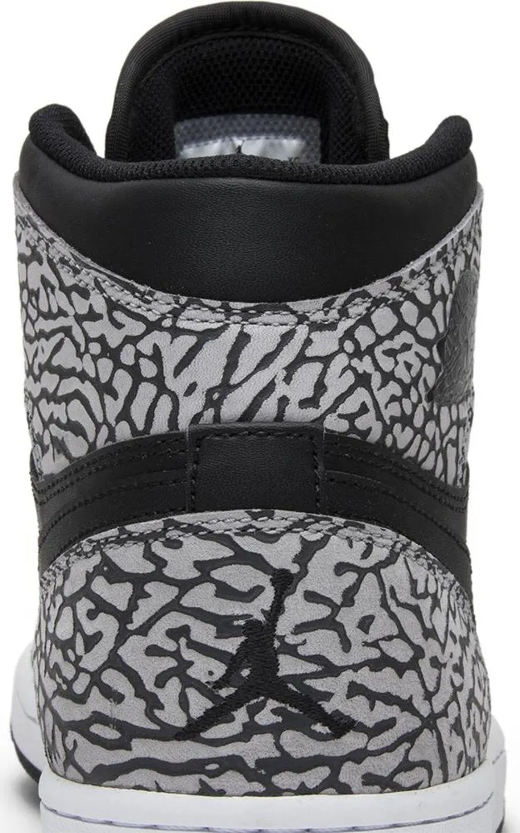 Air Jordan 1 Retro High Black Elephant sneakers, black