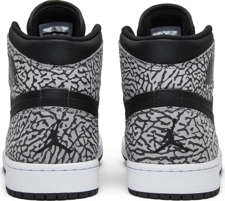 Air Jordan 1 Retro High Black Elephant sneakers, black