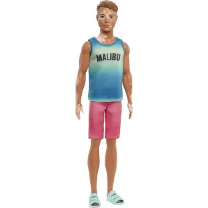 Barbie Ken Fashionistas Doll #192, Brunette, Vitiligo, Tank, Shorts, 3 to 8 - 3 Years and Up