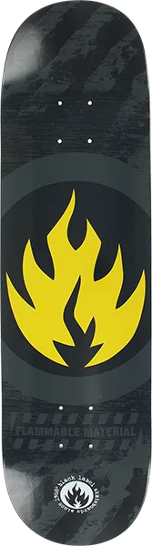 BLACK LABEL CIRCLE FLAME DECK-8.38