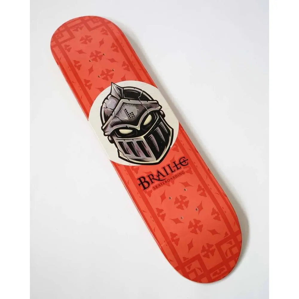 Braille Knights Skateboard Deck - Warrior Series