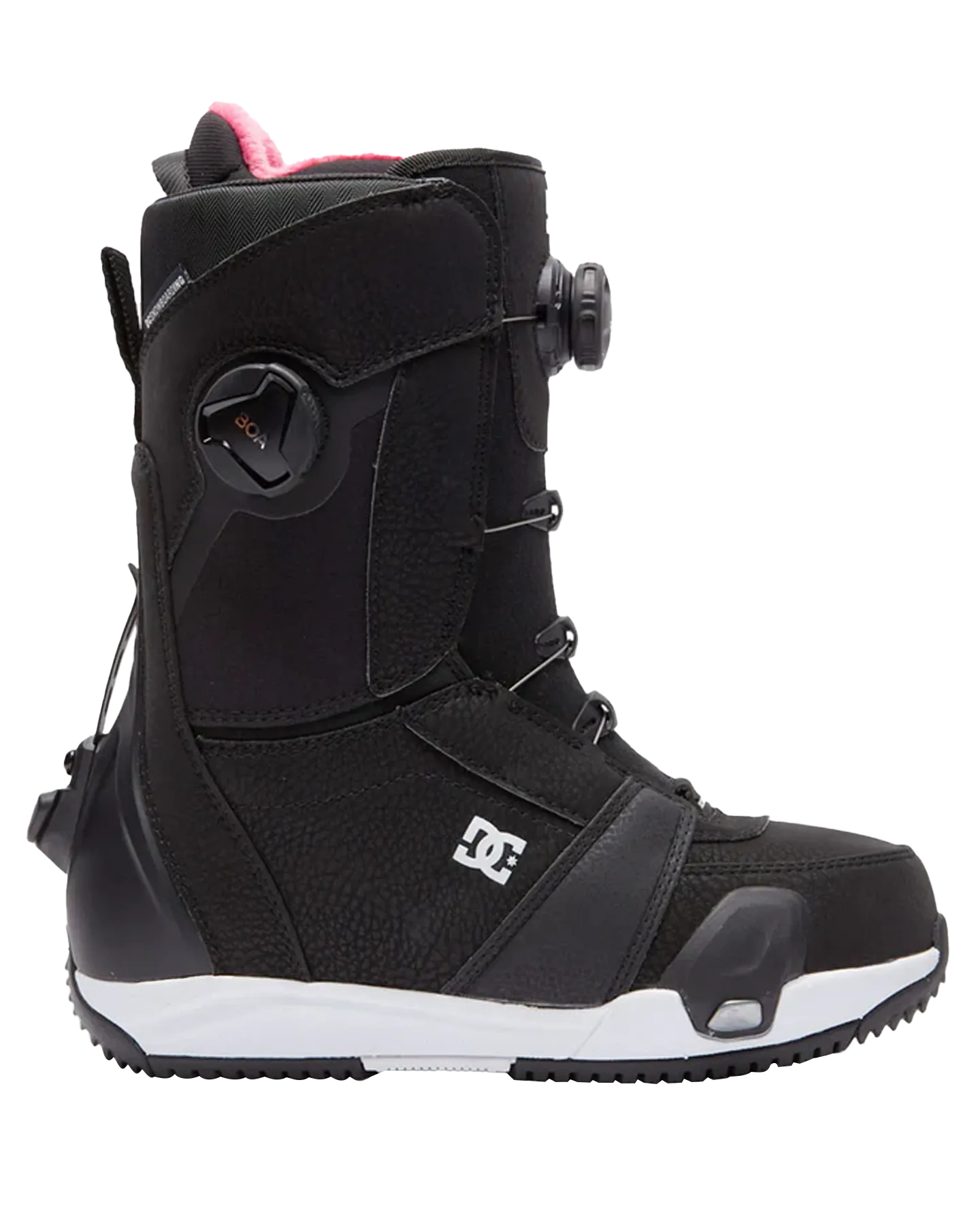 DC Lotus Step On Women's Snowboard Boots - Black / White / Black - 2023