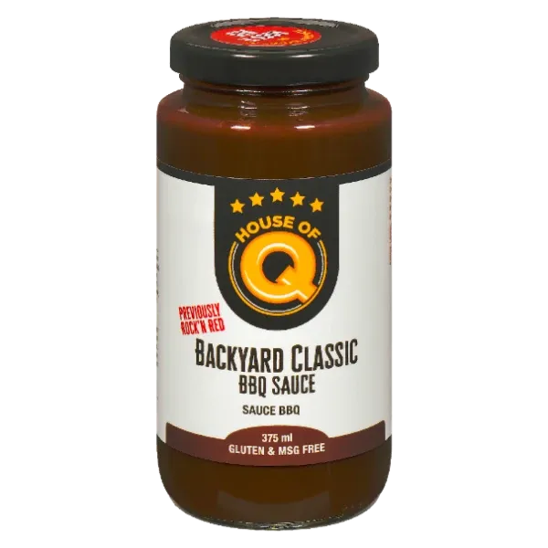 House of Q Backyard Classic BBQ Sauce (Rock’n Red)
