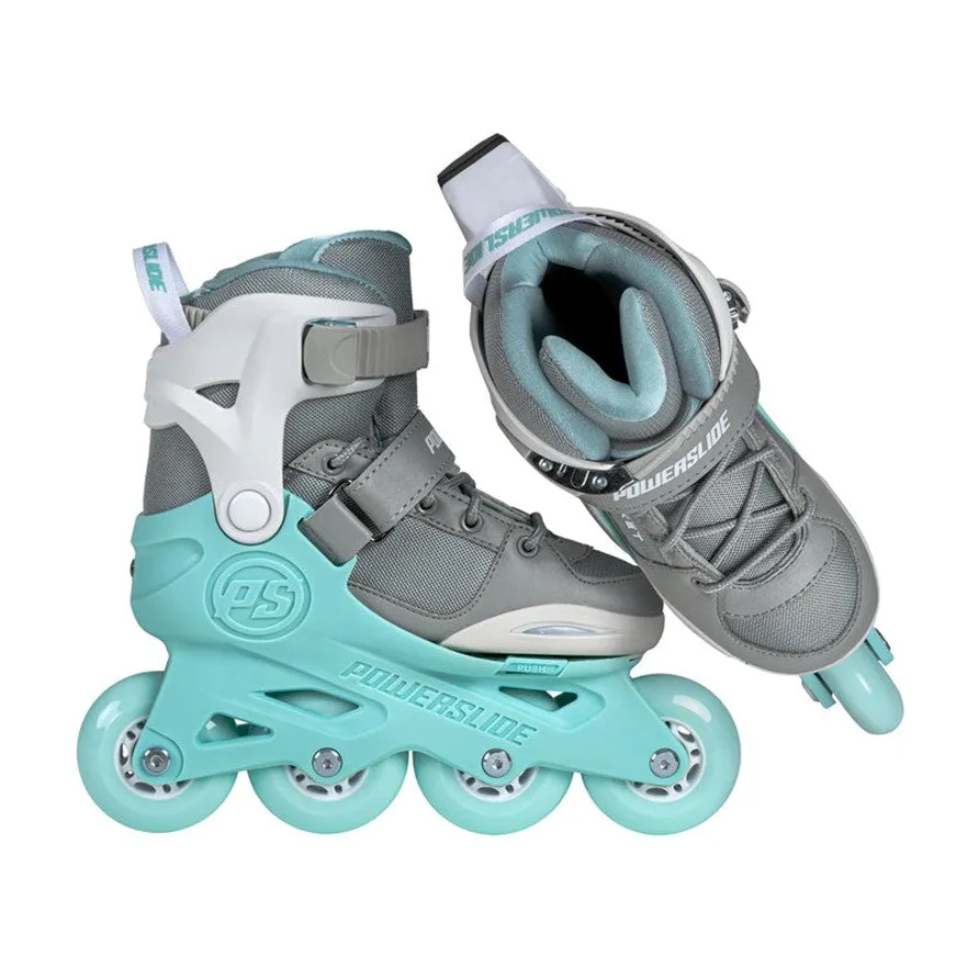 Kids Adjustable Powerslide Rocket Grey Inline Skates
