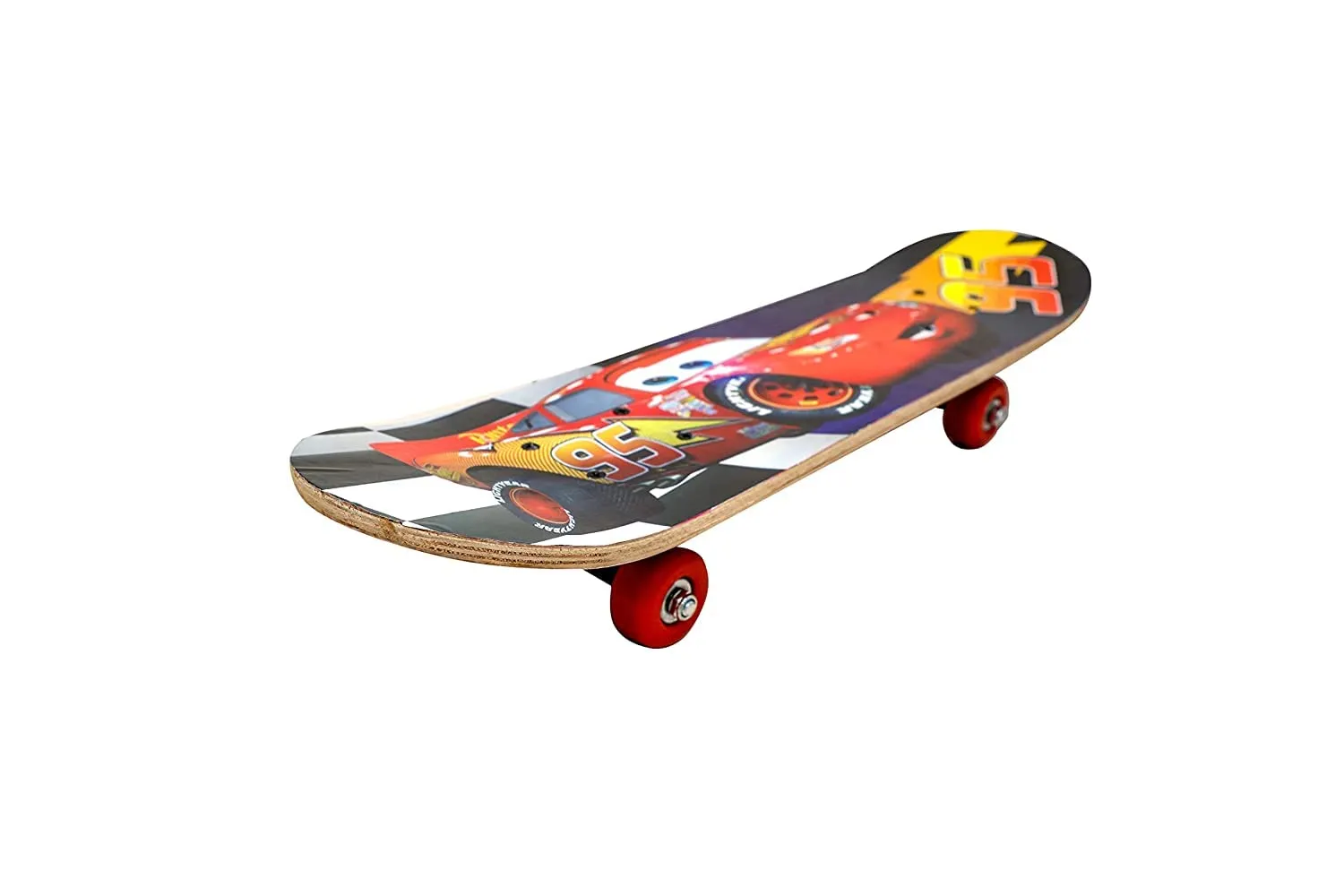 M Prabhu Wooden Skate Board for Kids Skateboard | Wood Skateboard for Kids Upto 3-12 Years | Suitable for Boys and Girls | Ideal for Beginners,Learners and Training Purpose (Dead Pool Print)