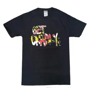 Maryland Skate Flag Logo Tee Black