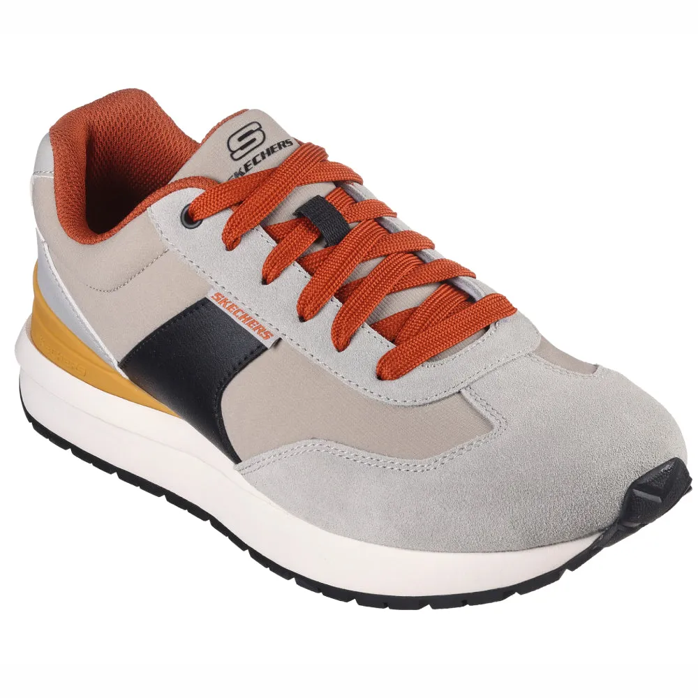Men's Sunny Dale Leyden Running Shoe (Light Grey/Black)