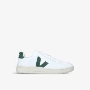 Men's Veja Embroidered V12 Mid-Leather Sneakers, mult/other
