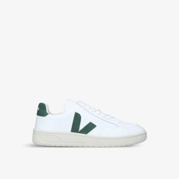 Men's Veja Embroidered V12 Mid-Leather Sneakers, mult/other