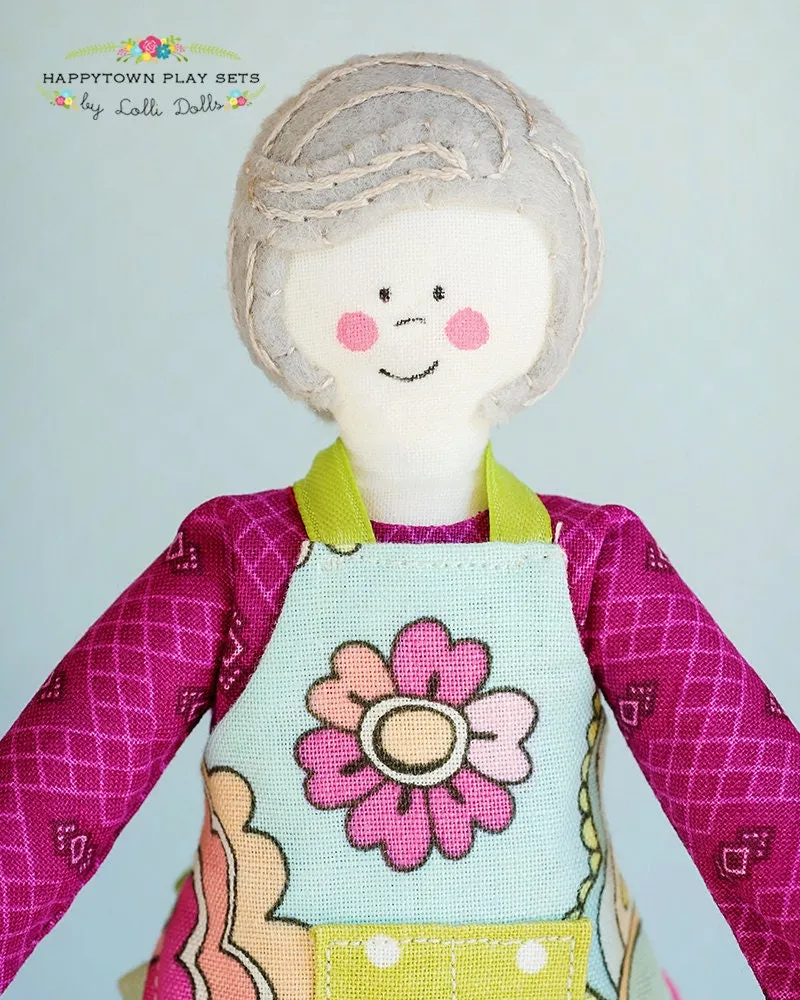 Nana And Gracie PDF Doll Pattern