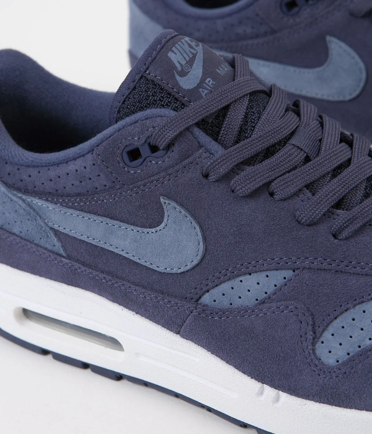 Nike Air Max 1 Premium Shoes - Neutral Indigo / Diffused Blue - White