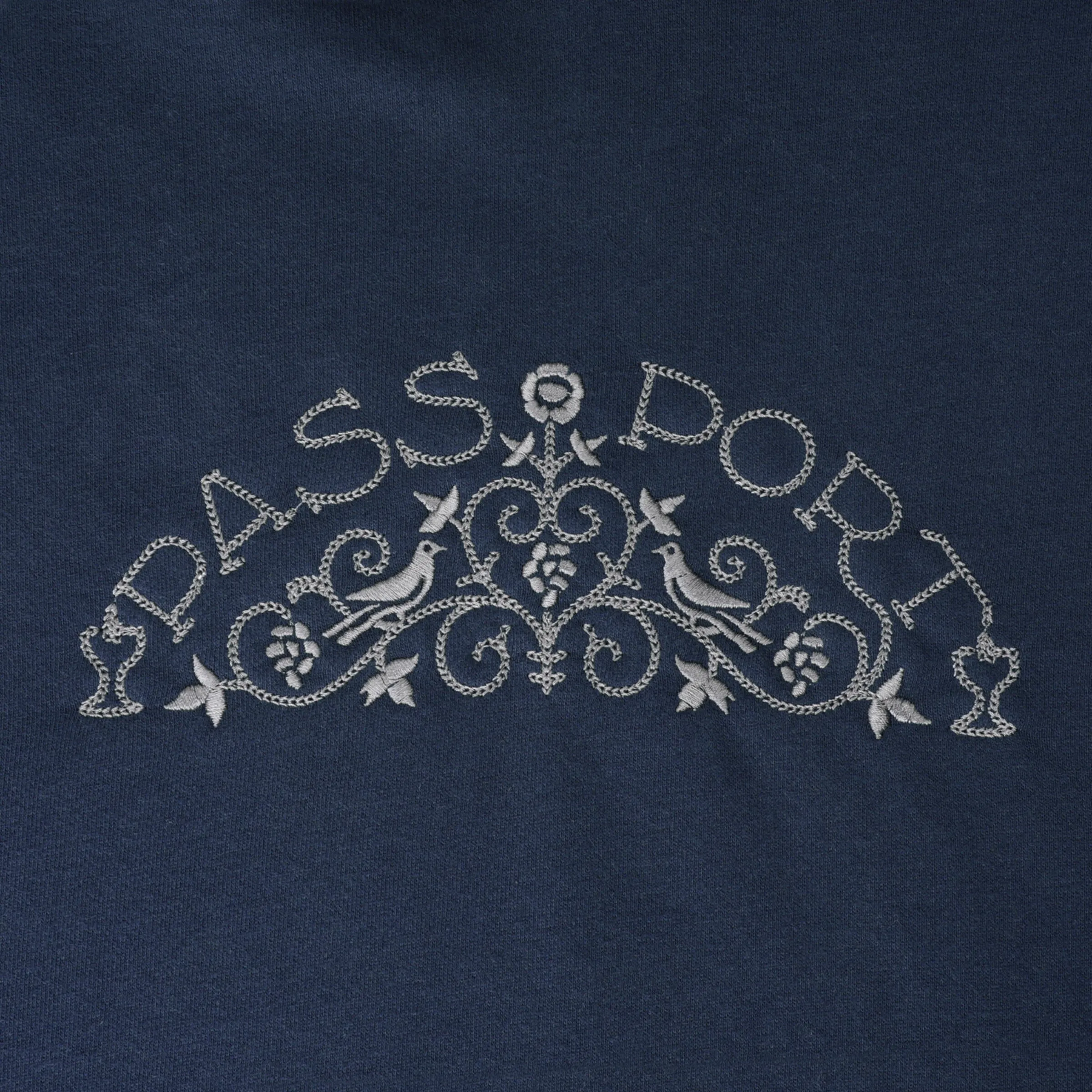 Pass-Port Vineyard Birds Tee Navy