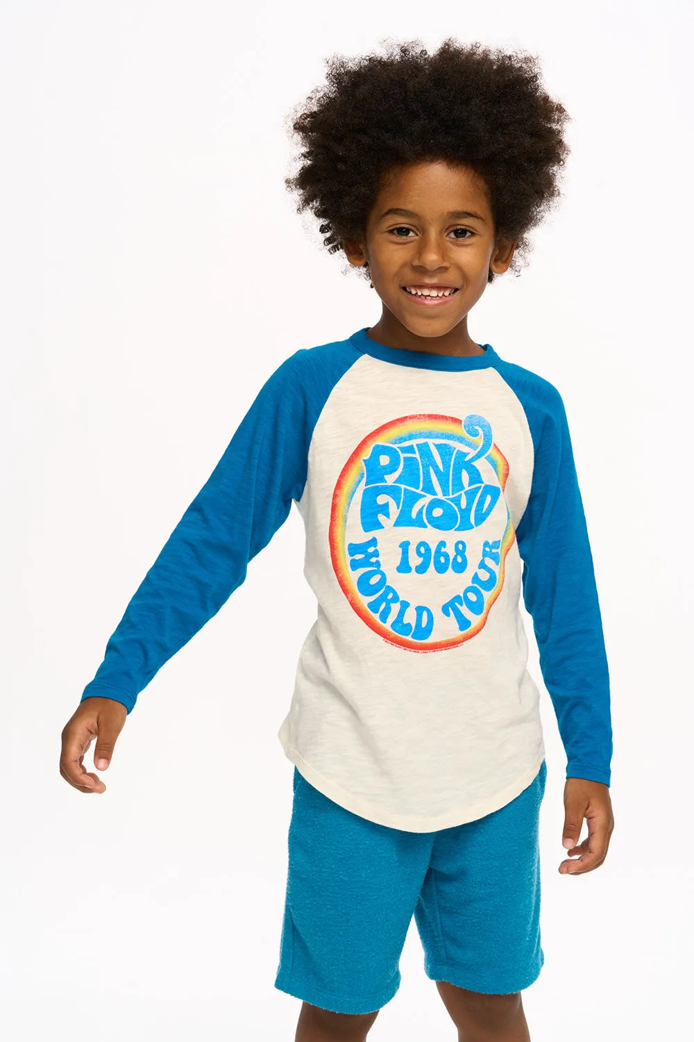 Pink Floyd - World Tour Aidan Long Sleeve Baseball Tee