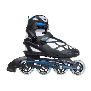 PlayLife Uno Black Blue 80 Inline Skates
