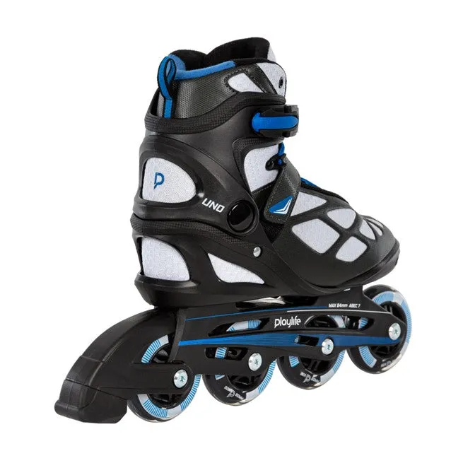 PlayLife Uno Black Blue 80 Inline Skates
