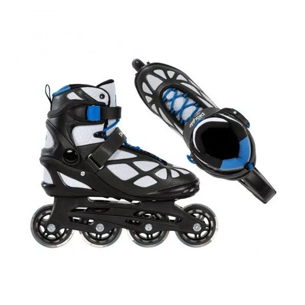 PlayLife Uno Black Blue 80 Inline Skates