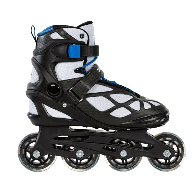 PlayLife Uno Black Blue 80 Inline Skates