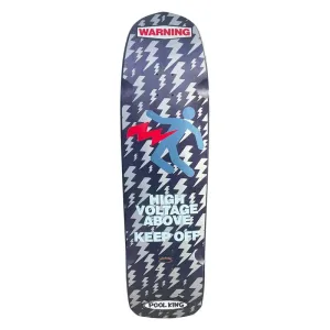 Pool King 9.5" x 35.75" High Voltage Shaped Purple Skateboard Deck