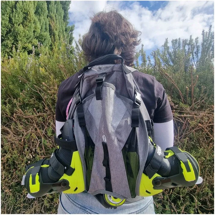 Powerslide Fitness Grey Skate Backpack