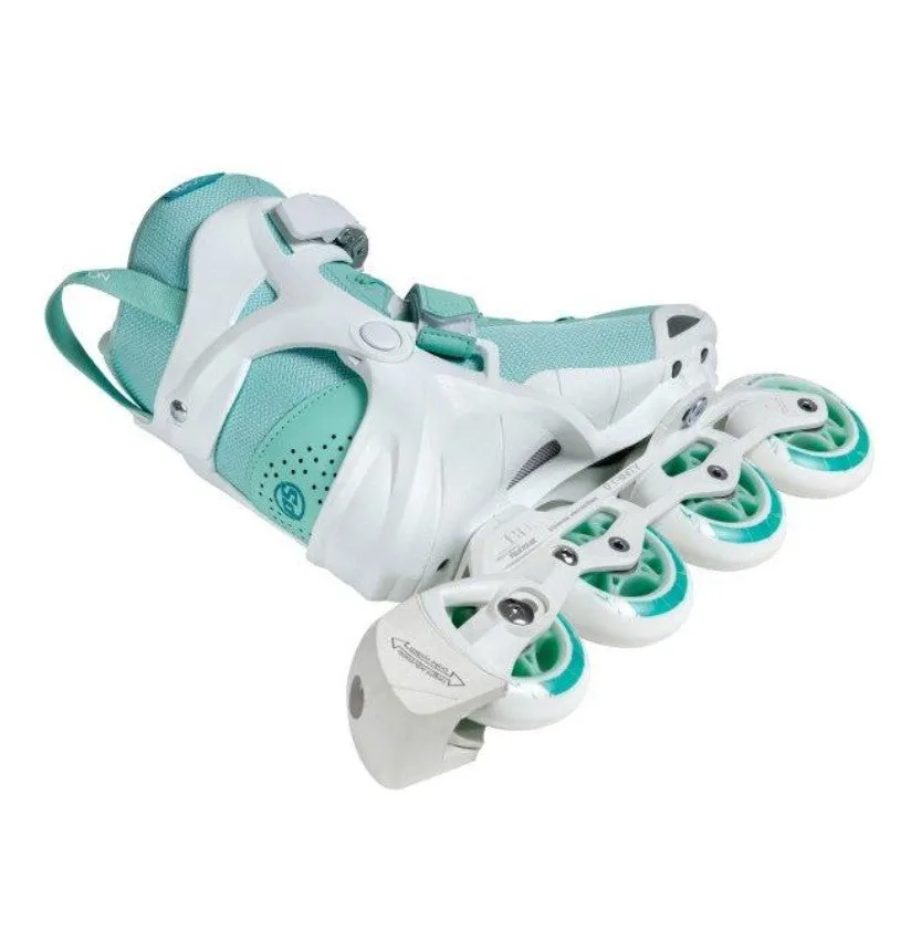Powerslide Phuzion Radon Teal 80 Inline Skates