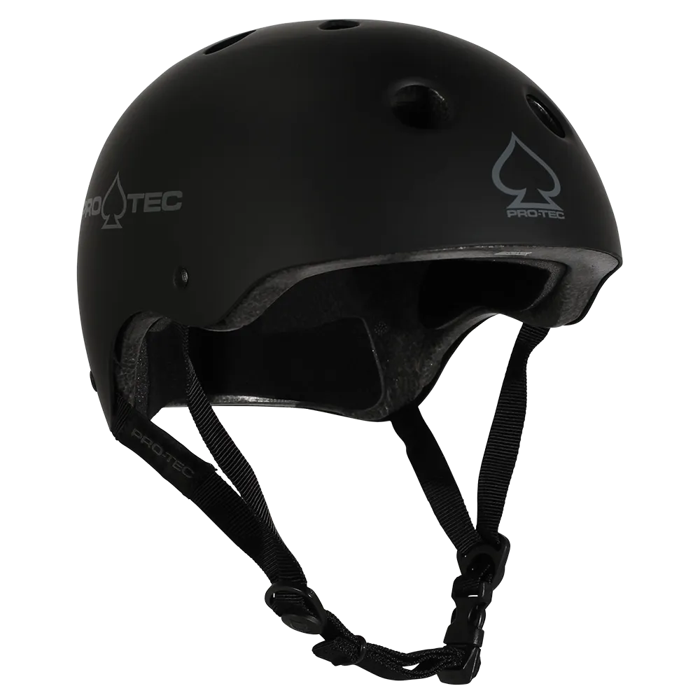 Pro-tec Classic Certified Skate Helmet - Matte Black