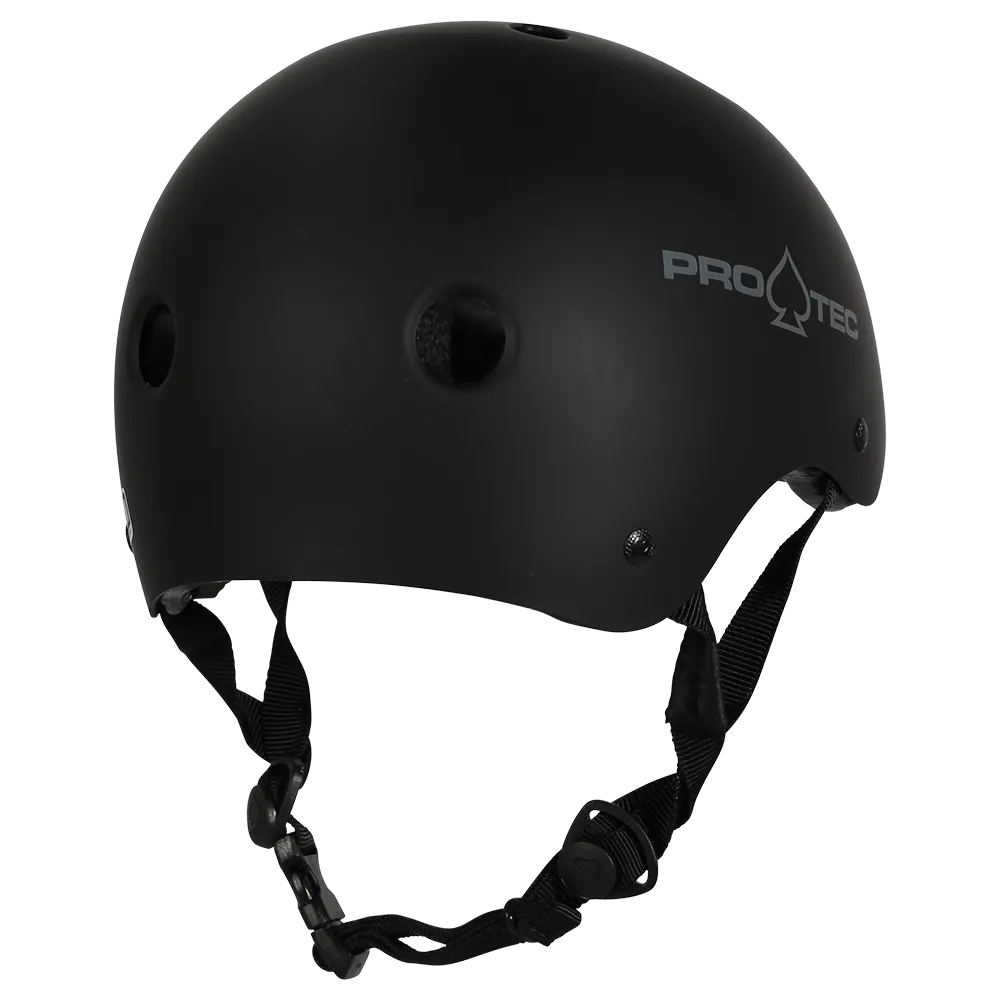 Pro-tec Classic Certified Skate Helmet - Matte Black