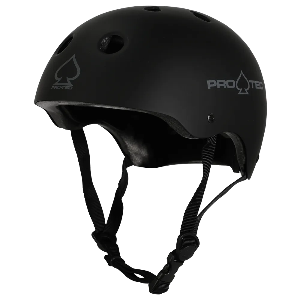 Pro-tec Classic Certified Skate Helmet - Matte Black
