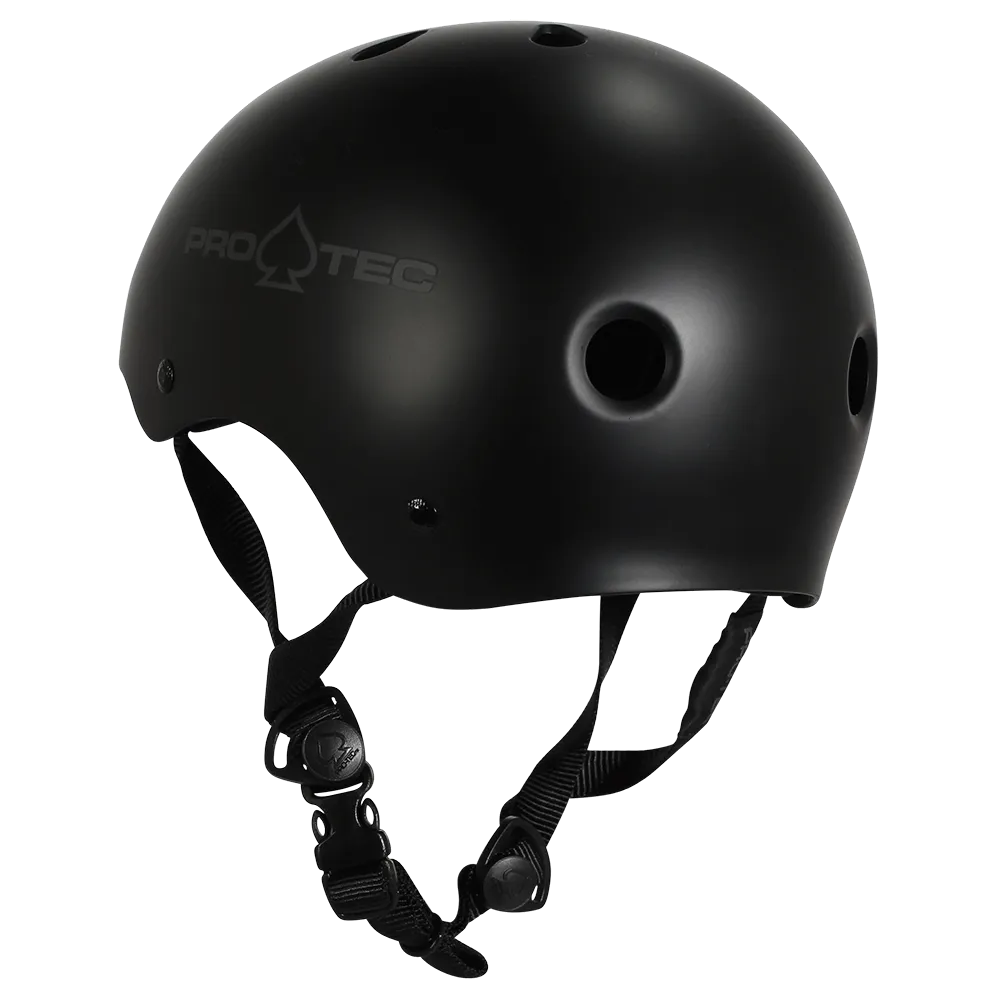 Pro-tec Classic Certified Skate Helmet - Matte Black