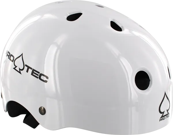 PROTEC HELMET CLASSIC GLOSS WHITE