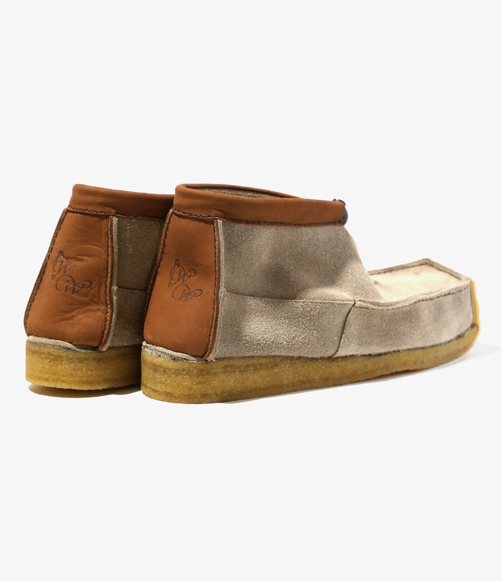 QR High Moccasin – Sand Suede