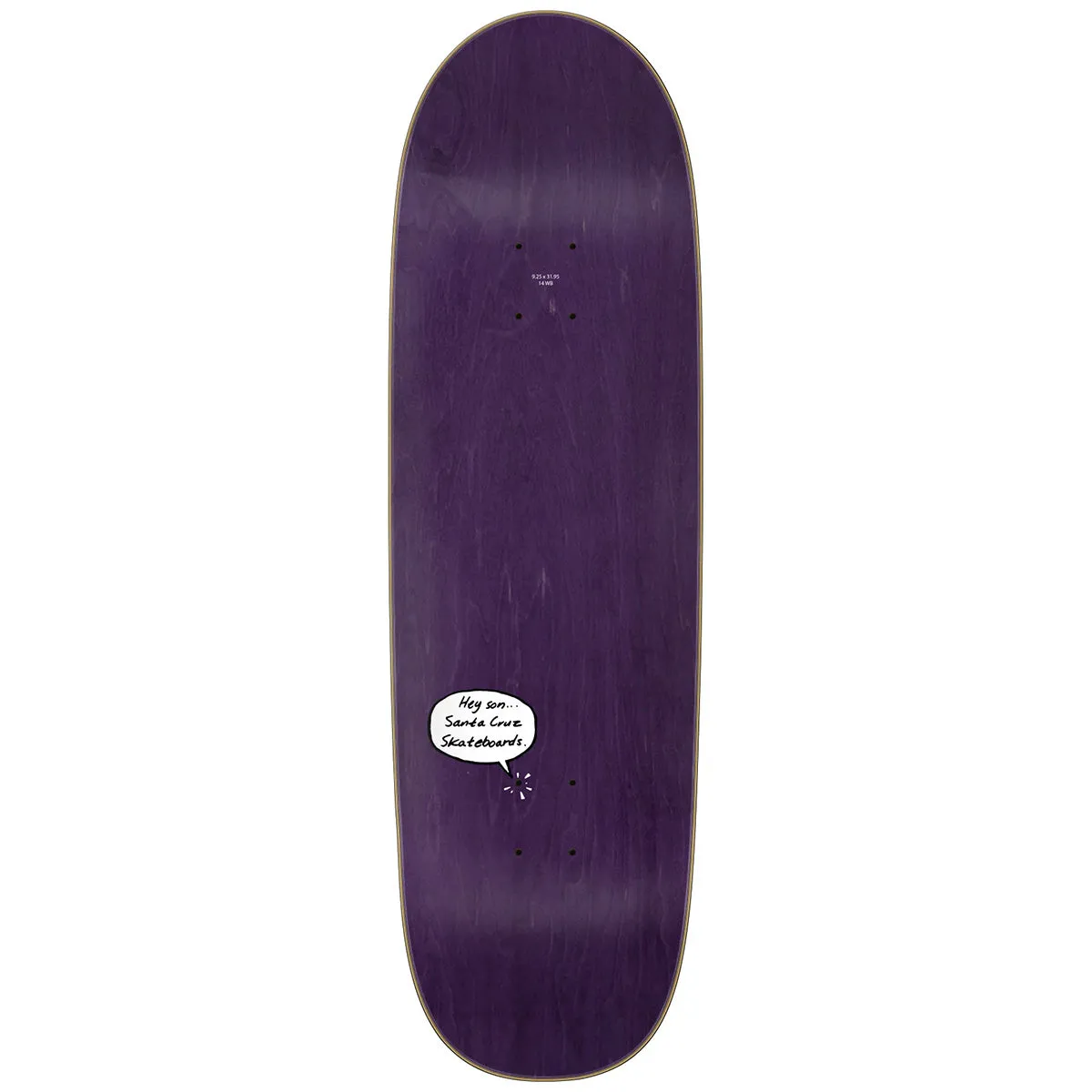 Santa Cruz - Eric Dressen Laugh It Up 9.25 Skateboard Deck