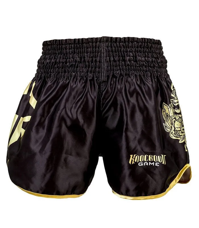 Short GROUND GAME Muay Thai Gold