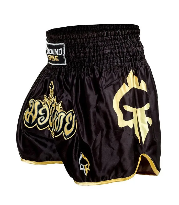 Short GROUND GAME Muay Thai Gold