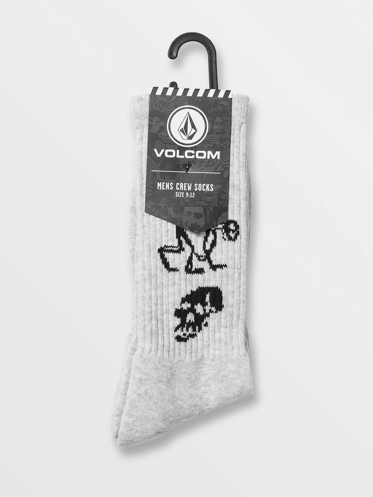 Skate Vitals Simon Bannerot Sock - Charcoal Heather