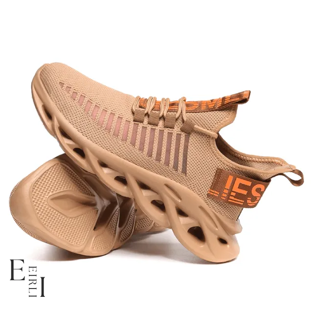 Sneakers, With Heel Reinforcement, Khaki
