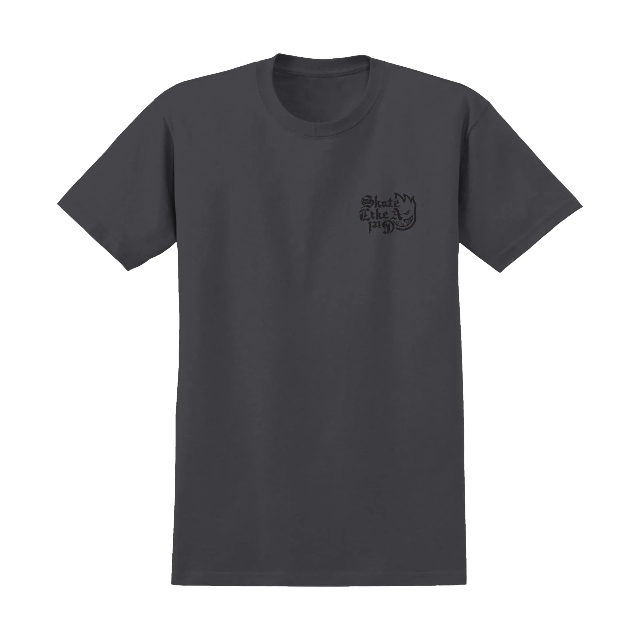 Spitfire Skate Like A Girl Evolution Swirl Charcoal T-Shirt