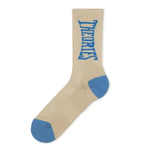 Theories PUNCHOUT Sock Cream / Blue
