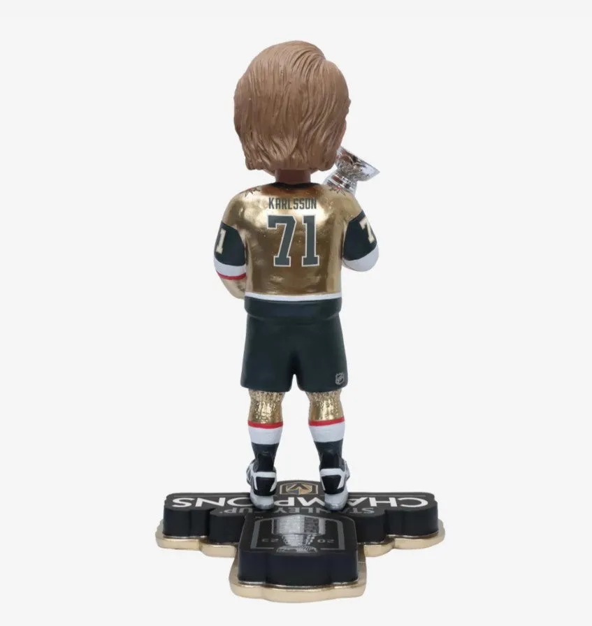 Vegas Golden Knights 2023 Stanley Cup Champions Bobblehead - William Karlsson