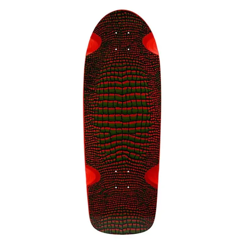 Vision 10.25" x 30" Red Reptile Vision Skateboard Deck